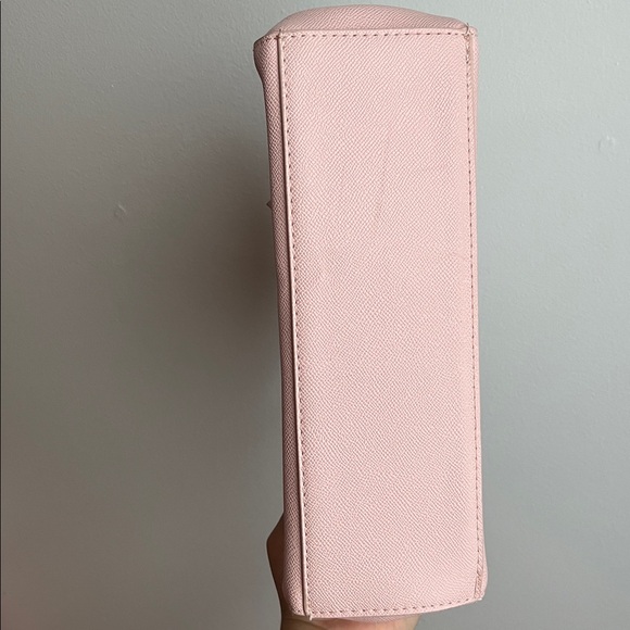 Bebe Blush Satchel with Gold Accents - Picture 7 of 10